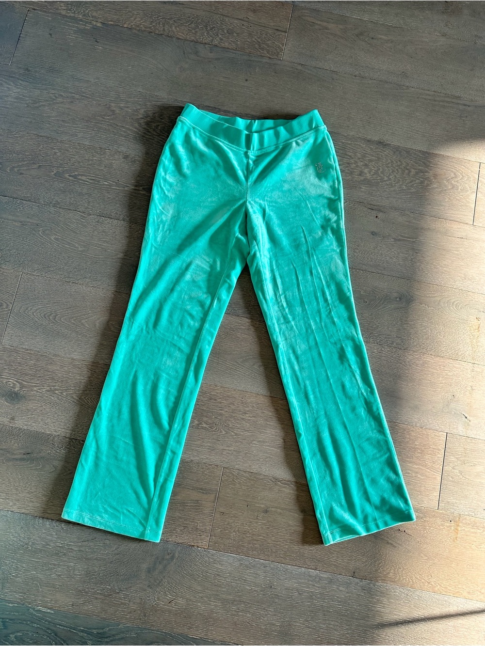 Juicy Couture Teal Velour Sweatsuit